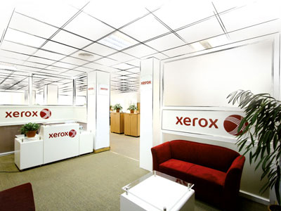 طراحی داخلی اداری شرکت Xerox
