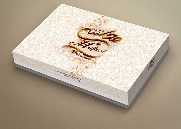 طراحی جعبه شیرینی مجلسی 3