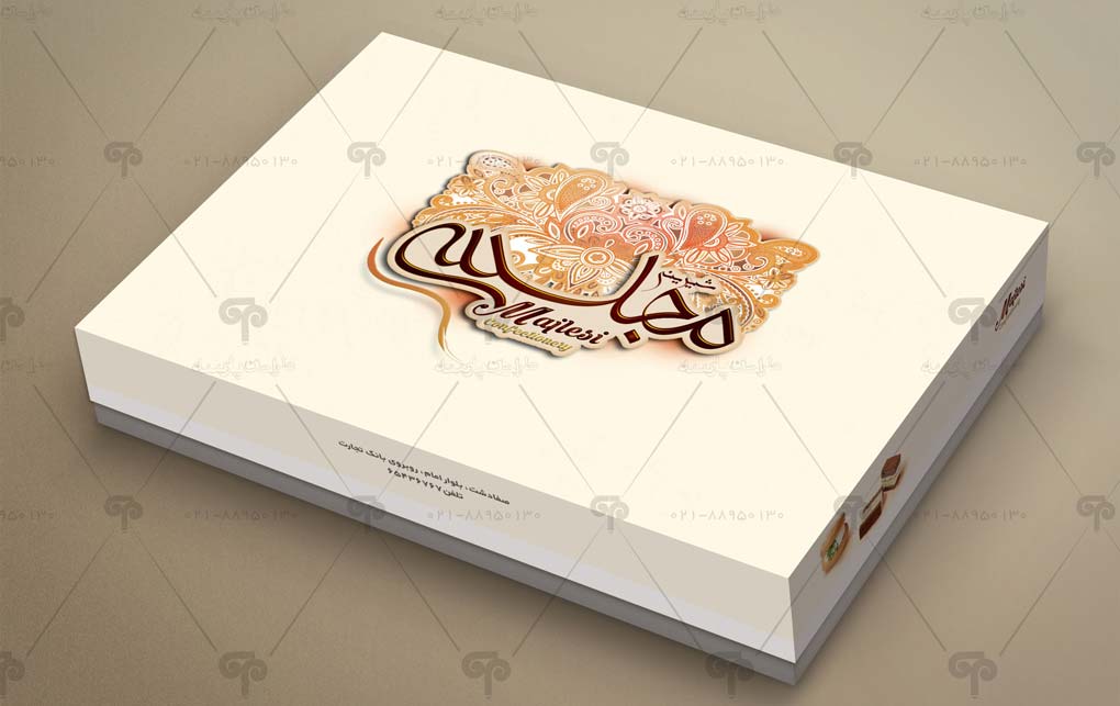 طراحی جعبه شیرینی مجلسی 6