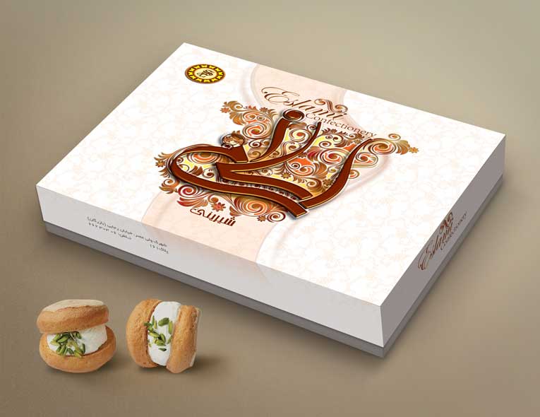 طراحی جعبه شیرینی اسلامی