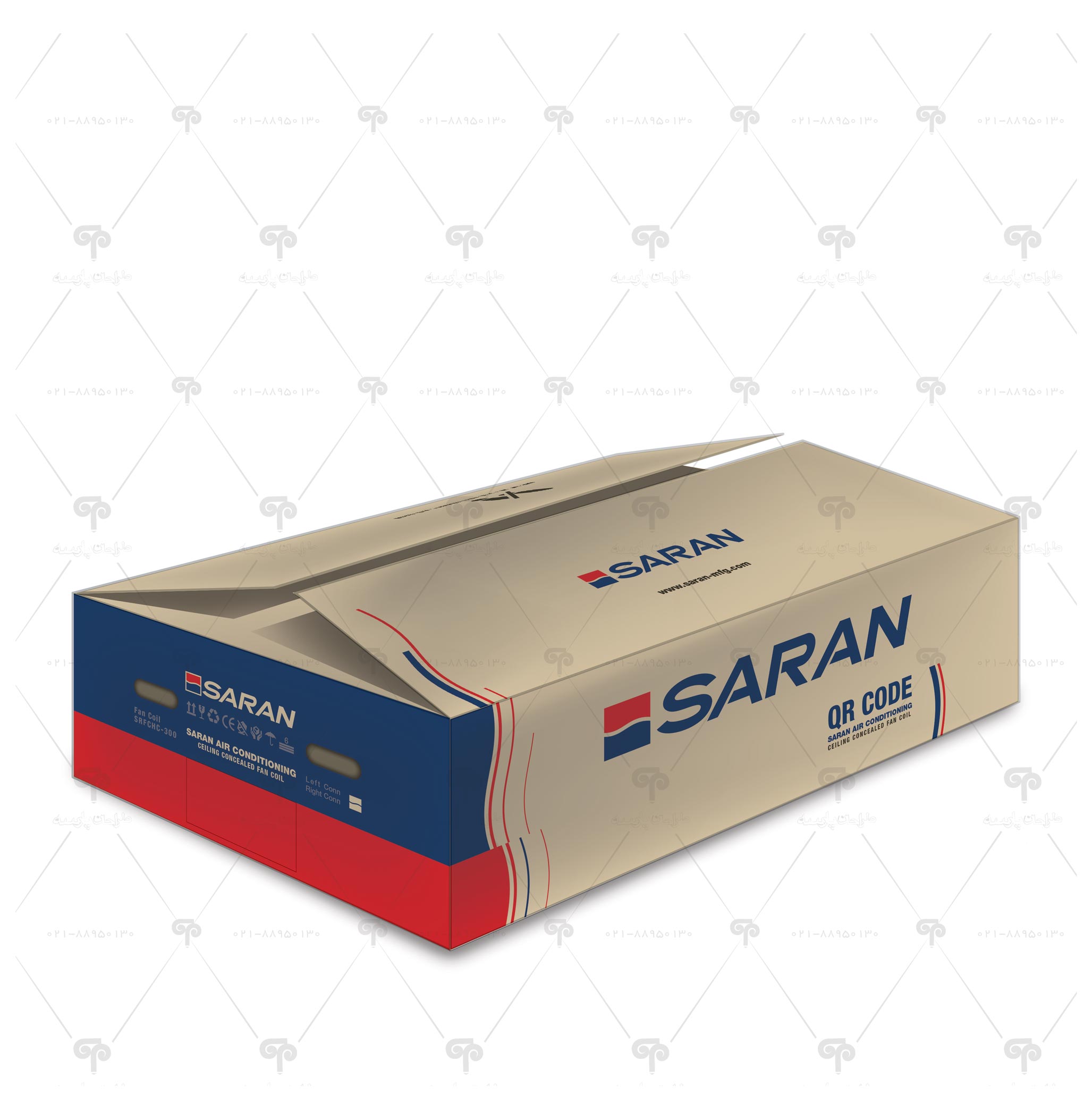 طراحی جعبه شرکت ساران