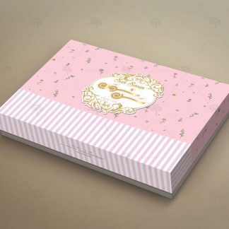 طراحی جعبه شیرینی سن سون