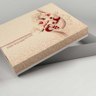 طراحی جعبه شیرینی غنچه 1