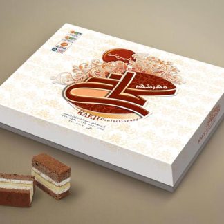 طراحی جعبه شیرینی کاخ