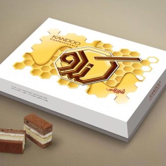 طراحی جعبه شیرینی کندو