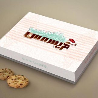 طراحی جعبه شیرینی کریسمس