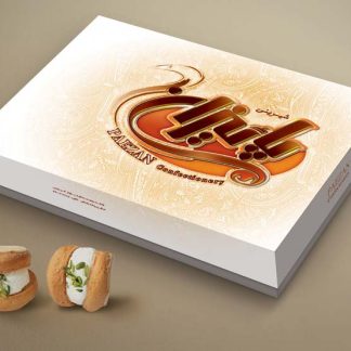 طراحی جعبه شیرینی پاییزان