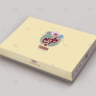 طراحی جعبه شیرینی طوبی