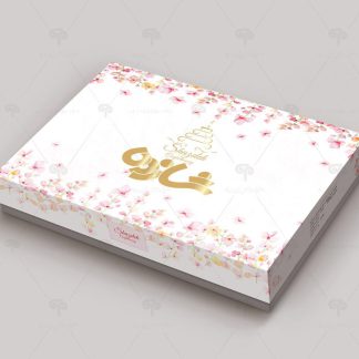 طراحی جعبه شیرینی شازده