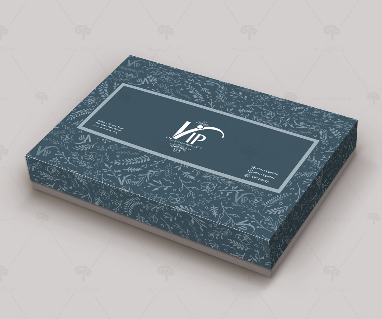 طراحی جعبه شیرینی vip2 - تصویر 3