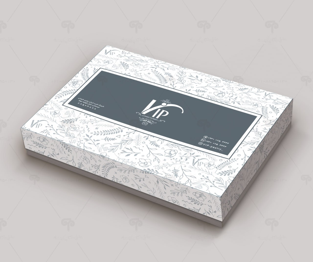 طراحی جعبه شیرینی vip2 - تصویر 5
