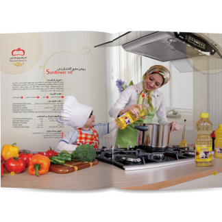 طراحی کاتالوگ شرکت پرتو دانه خزر