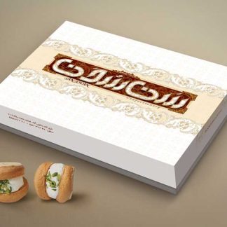 طراحی جعبه شیرینی سن سون