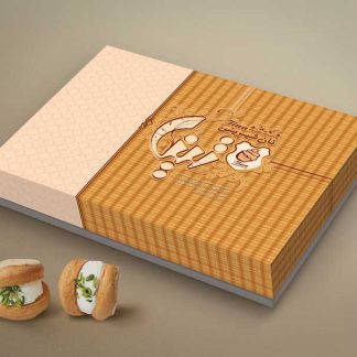 طراحی جعبه شیرینی تینا