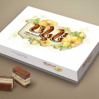 طراحی جعبه شیرینی تابان 2