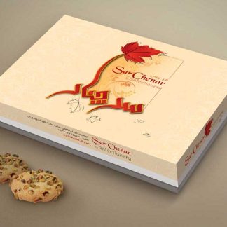 طراحی جعبه شیرینی سرچنار 1