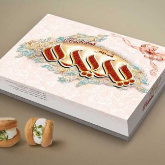 طراحی جعبه شیرینی پدیده 1