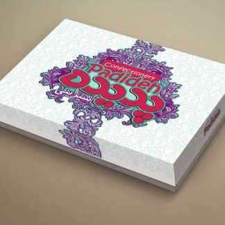 طراحی جعبه شیرینی پدیده 2