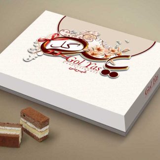 طراحی جعبه شیرینی گل یاس 1